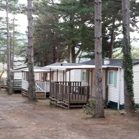 Kemp Mobil-home Confortable Avec Terrasse Pour 4 Personnes A - Api-1-52-622