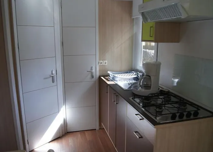 Kemp Mobil-home Confortable Avec Terrasse Pour 4 Personnes A - Api-1-52-622 Sournia